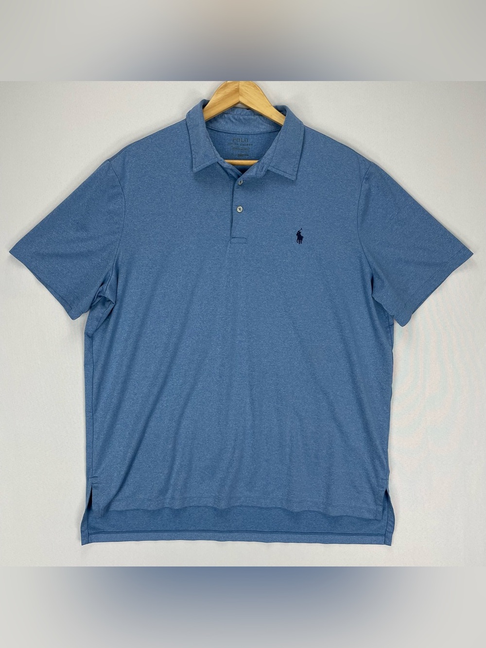 Polo Ralph Lauren Performance Polo Men’s XL Light Blue Stretch Golf
In excellent